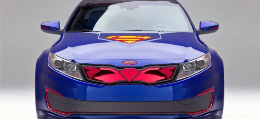 Si fanúšik Supermana? Tak potom toto je auto pre teba!