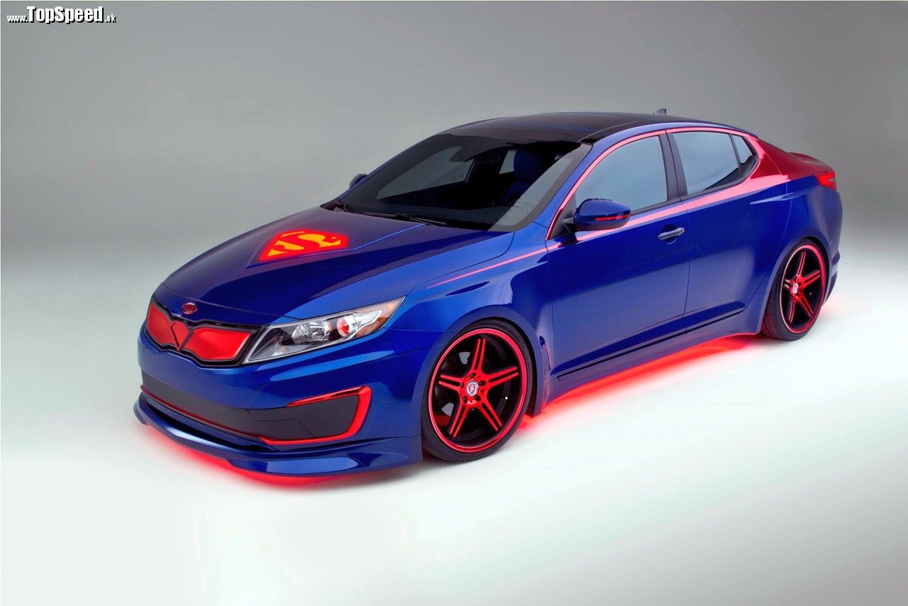 Kia Optima Hybrid Superman edition