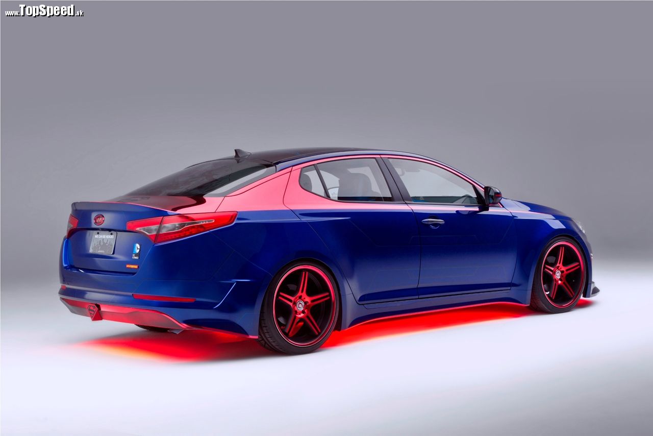 Kia Optima Hybrid Superman edition