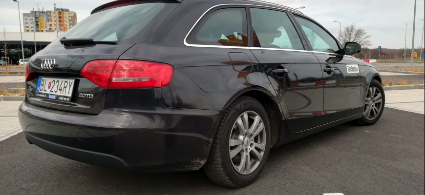 Test jazdenky: Audi A4 B8 (2008 - 2011)