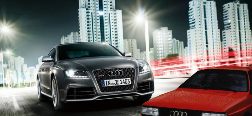 Video: Audi RS5 vs Audi Quattro