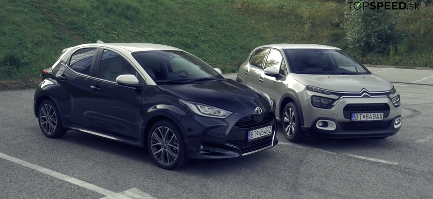 Porovnávací test Citroen C3 vs Toyota Yaris - malá benzínová klasika