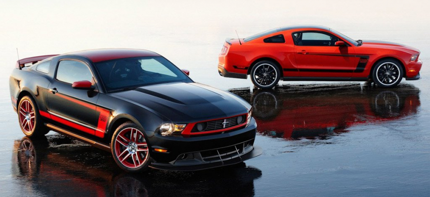 Ford Mustang Boss 302  na okruhu Laguna Seca