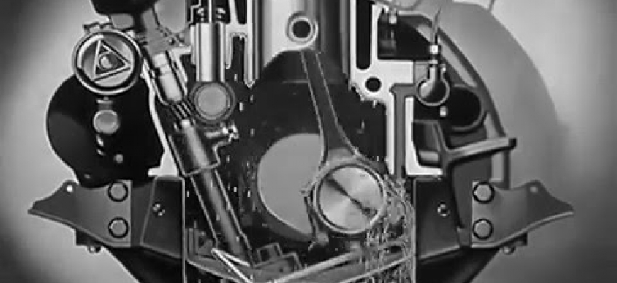 Video z roku 1937 vysvetľuje ako funguje mazanie motora