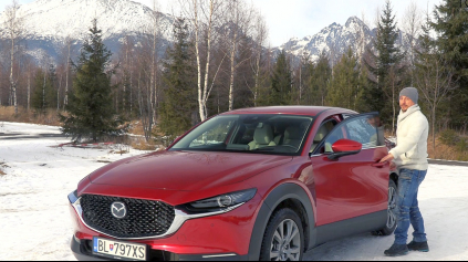 Test Mazda CX30 Skyactiv-X: Benzín so spotrebou dízla?