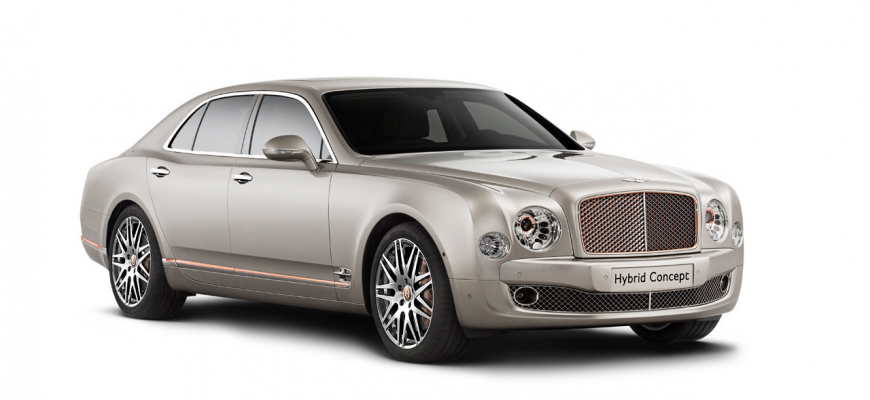 Bentley Mulsanne Hybrid so spotrebou 4,9 l/100 km? Určite nie