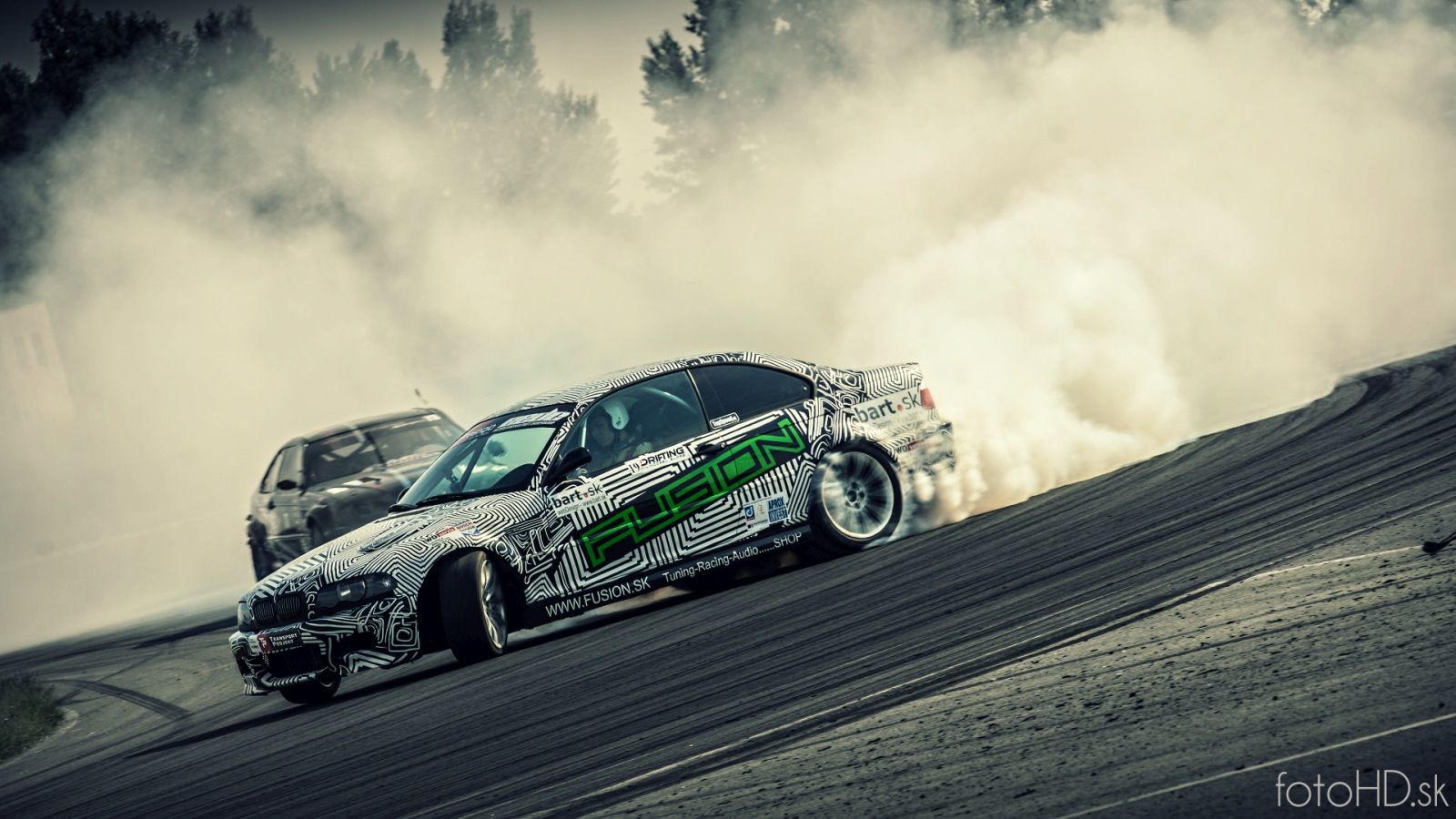 Tomas BATORY BMW M3 E46 drifting SlovakiaRing