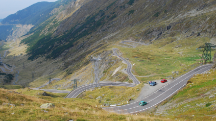 Najlepšie európske cesty: 1, Transfagarasan, Rumunsko