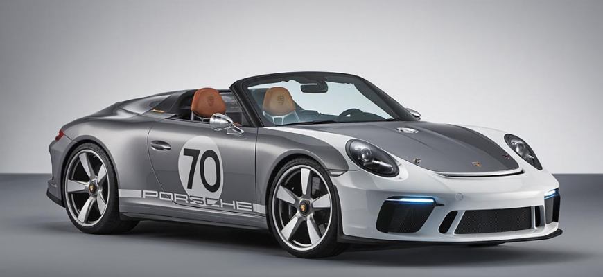Porsche 911 Speedster Concept oslavuje 70 rokov Porsche