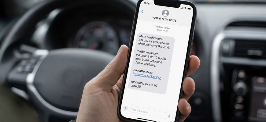 Slovákom chodia falošné pokuty. Pozor na podvodné SMS!