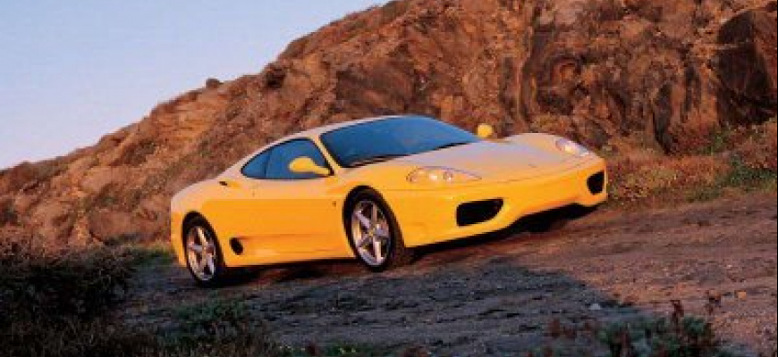 Parkovacie manévre s Ferrari F360 Modena