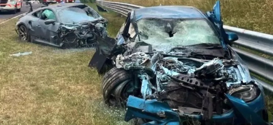 Dráma na Nürburgringu: Porsche GT3 RS a BMW M2 v ohnivom pekle, vodiči prežili