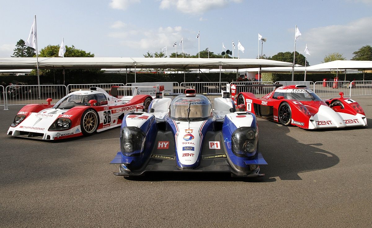 Bojovníci značky Toyota na Le Mans (TS010, TS030 HYBRID, TS020 GT-One)