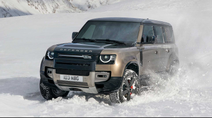 Land Rover Defender je späť. Má 400 k a stovku dá za 6 sekúnd