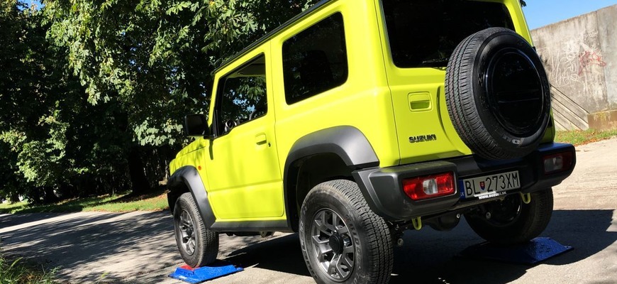 Suzuki Jimny 4x4 test