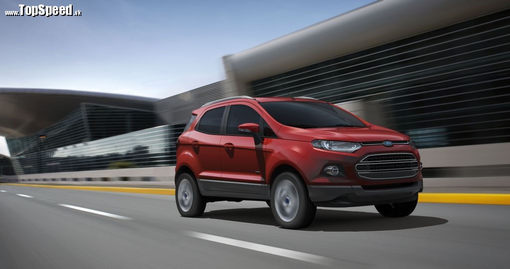 Ford EcoSport s 1,0 litrovým motorom EcoBoost bude vyzerať nejak takto.