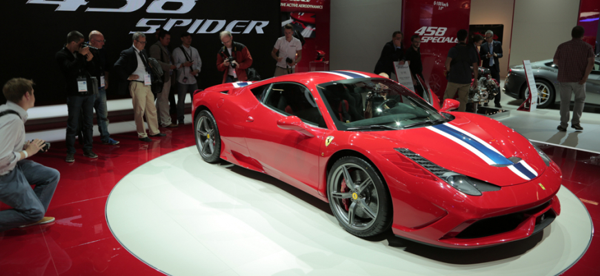 Ferrari 458 Speciale zvláda zákruty s preťažením 1,33g