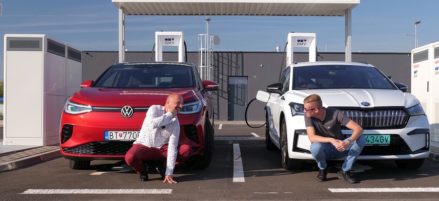 Test Škoda Enyaq Sportline a VW ID5 GTX - je to veľký rozdiel?