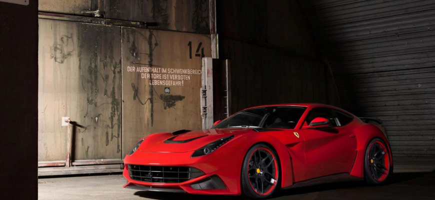 Novitec Rosso prifúkol svaly Ferrari F12