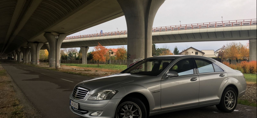 Test jazdenky: Mercedes S W221 (2005-2009)