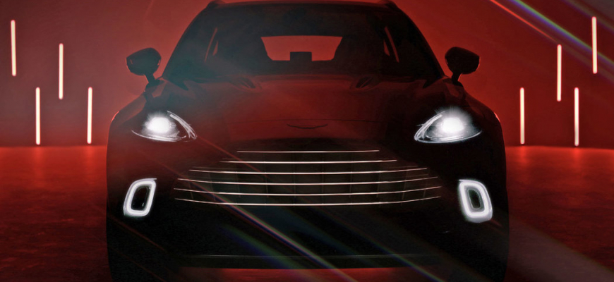 SUV Aston Martin DBX schovávajú v novom videu v tme