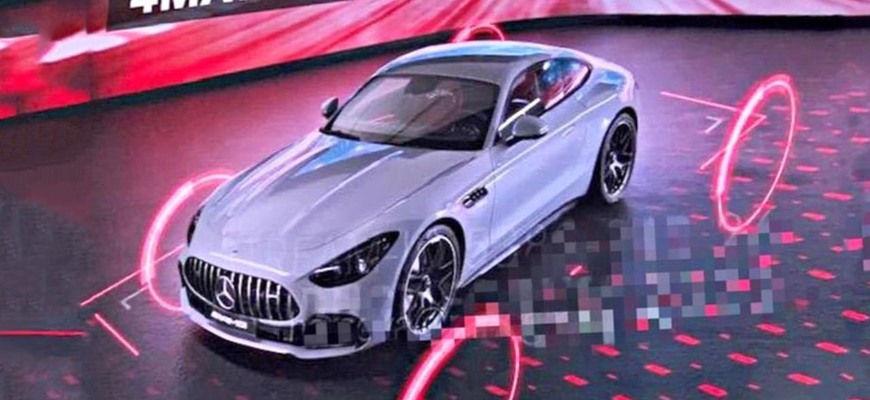 Nemcom zrejme omylom unikla prvá fotka chystanej novej generácie kupé Mercedes-AMG GT