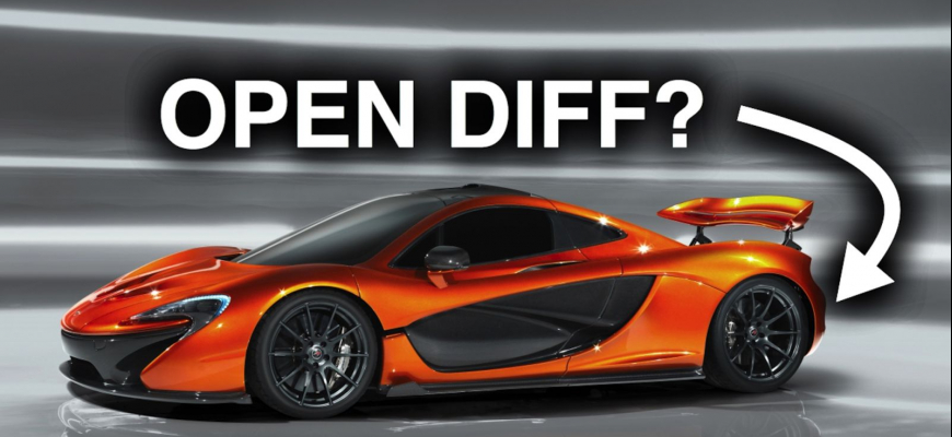 Prečo nepotrebuje McLaren P1 samosvorný diferenciál?