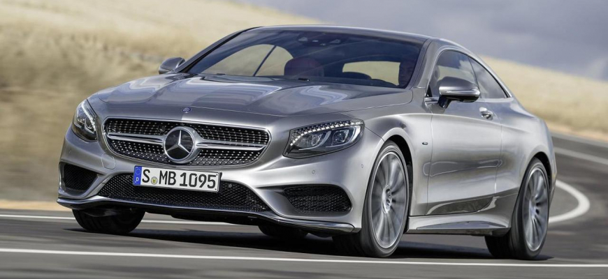 Mercede-Benz S Coupe - luxus s dvomi dverami