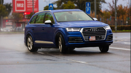 Ako funguje elektronický stabilizátor? Audi ho má v SQ7