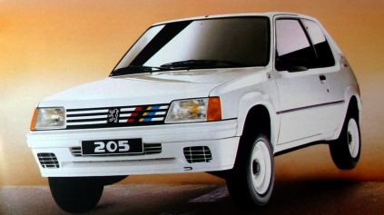 PEUGEOT 205 RALLYE NAHÁŇAL KONKURENCII STRACH. DNES JE VEĽKOU RARITOU