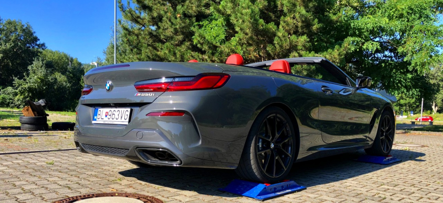 BMW M850i Cabrio 4x4 test