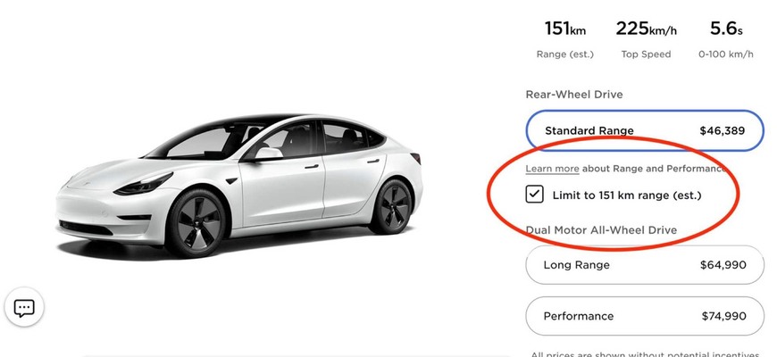 Najlacnejšia Tesla Model 3 má dojazd iba 151 km
