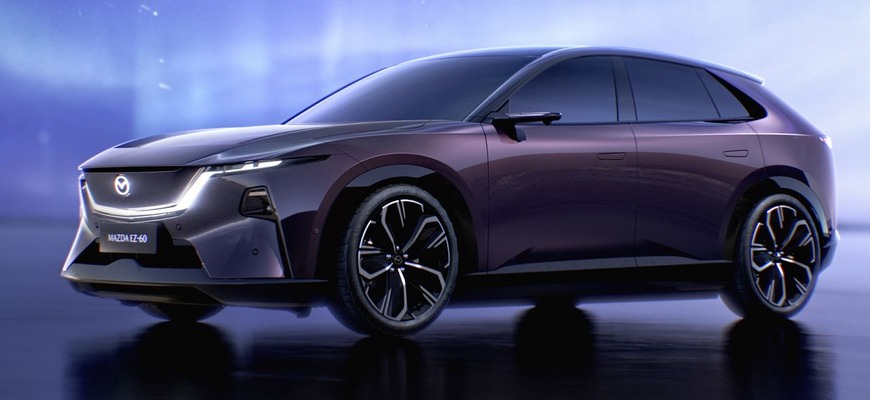 Nová Mazda EZ-60 dorazí do Európy ako CX-6e, zákazníkov chce loviť v teritóriu Tesly Model Y