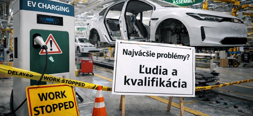 Elektromobilita naráža na realitu: Problém s pracovnou silou