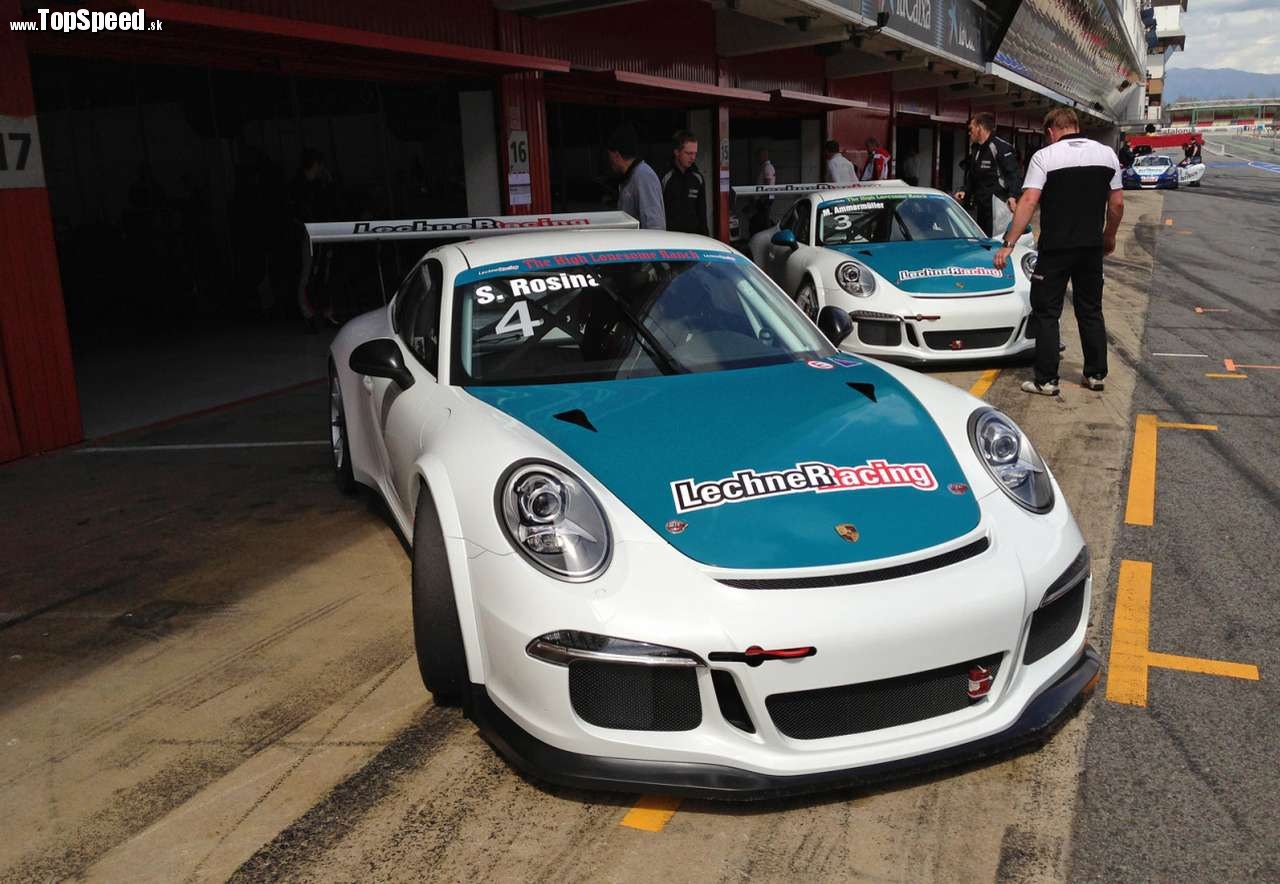 Nové auto pre novú sezónu - Porsche 911 GT3 Cup typ 991