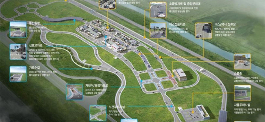 Južná Kórea stavia mesto na testovanie autonómnych áut