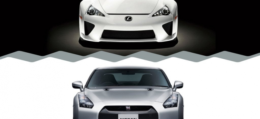 Video: Lexus LFA vs Nissan GT-R