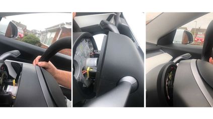 Tesle Model 3 odpadol volant priamo počas jazdy!  Auto bolo pritom nové