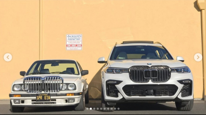 Zamenil obličky BMW X7 s BMW E30. Rozdiel je šokantný