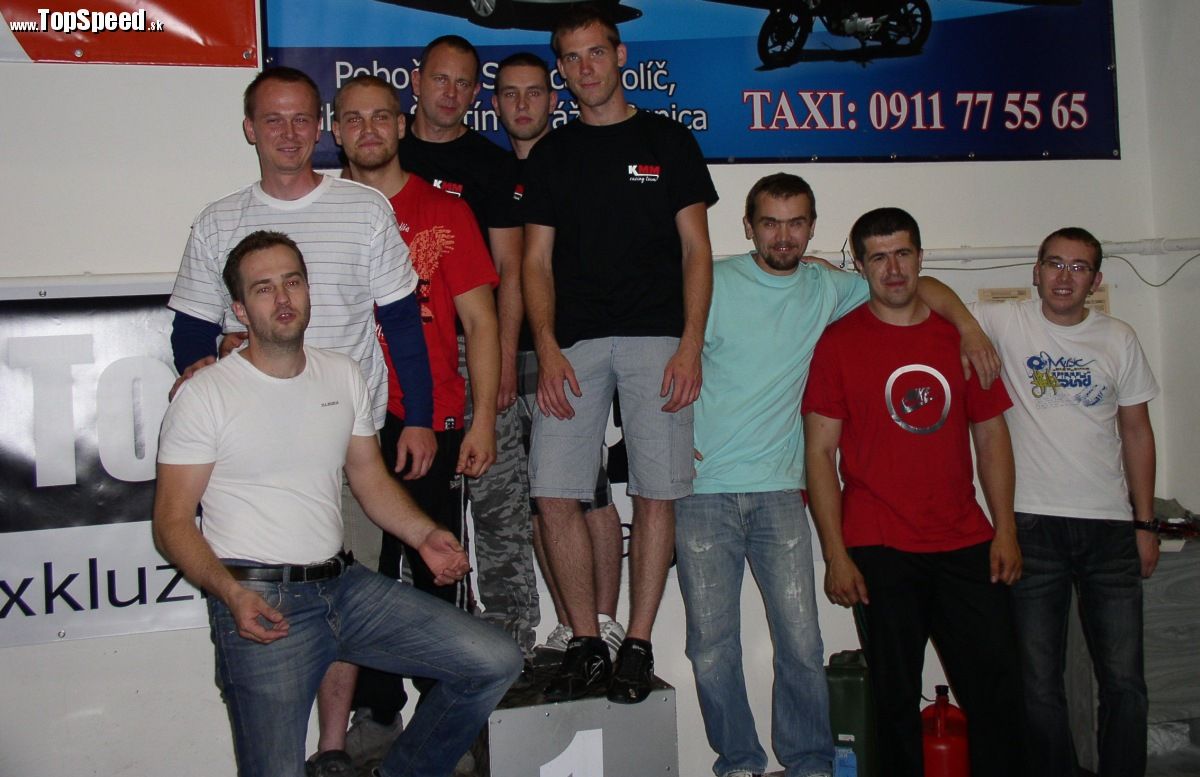 Toto sú víťazné tímy VIII. KartCup 2012: I. miesto KMM Racing, II. miesto Go Baby Go, III. miesto BK Racing. GRATULUJEME!