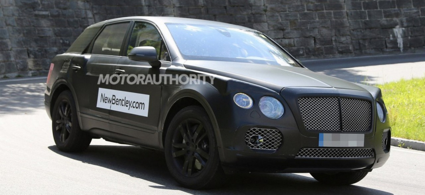 Bentley už testuje SUV, ktoré mohli vyrábať v Bratislave