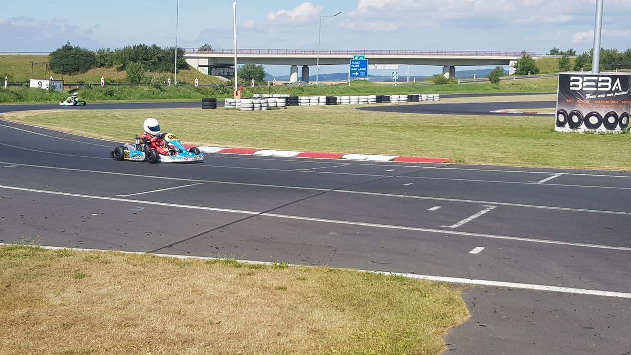 Matej Koník na Rotax Max Challenge v Chebe v top 10