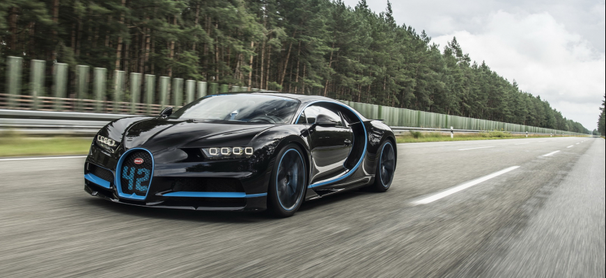 Montoya v Bugatti Chiron vytvoril rekord 0-400-0 km/h