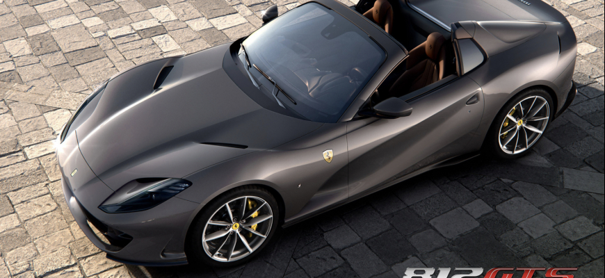 Ferrari 812 GTS je najrýchlejší kabriolet v predaji