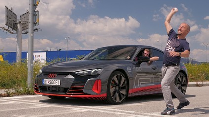 TEST AUDI RS ETRON GT - JE NAJSILNEJŠIE AUDI RÝCHLEJŠIE NEŽ HOD LOPTIČKOU?