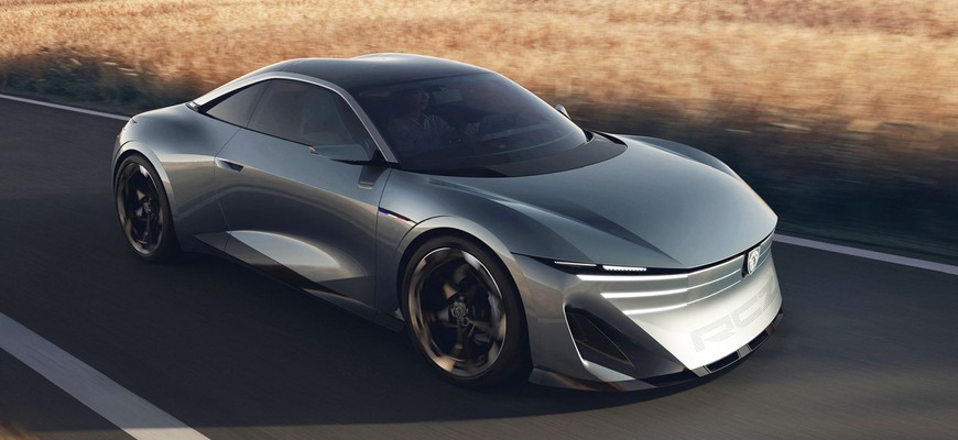 Peugeot RCZ je späť ako 500-koňový elektromobil. Má šancu dostať sa na bežné cesty?