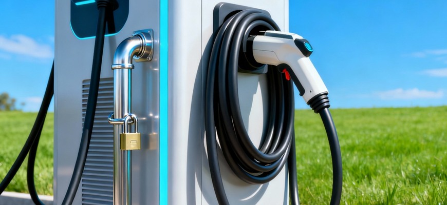 Nabíjacie stanice, ktoré sa vedia brániť zlodejom