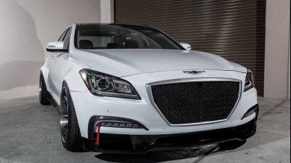 HYUNDAI GENESIS AR550: 557 KÓREJSKYCH KONÍ