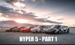 Porsche 918, McLaren P1 a LaFerrari v teste! Veyron a Huayra sú bonus