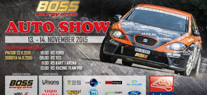 BOSS Auto Show Slovakia Ring 2015 s rekordom  89 jazdcov